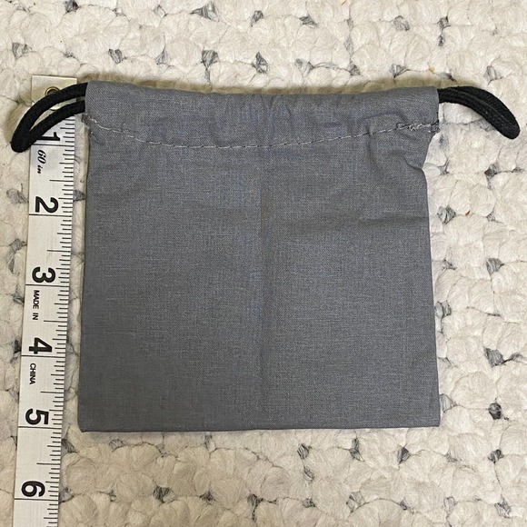 BALENCIAGA Necklace Bag Pouch NEW Logo Signed - Picture 5 of 6